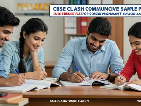 CBSE Class 10 English Communicative Sample Paper for Government Job Aspirants