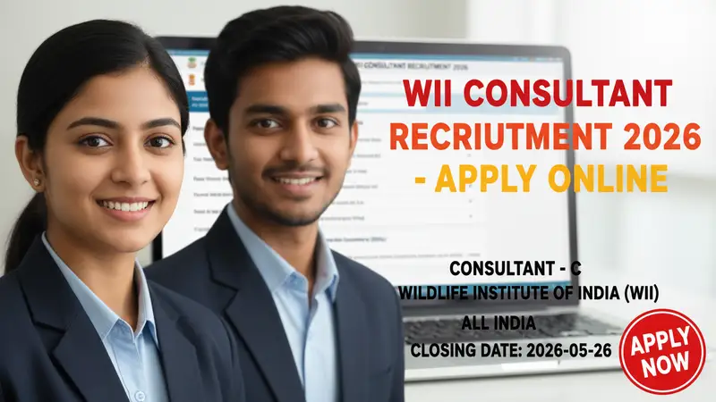 Wildlife Institute of India (WII) Consultant - C recruitment