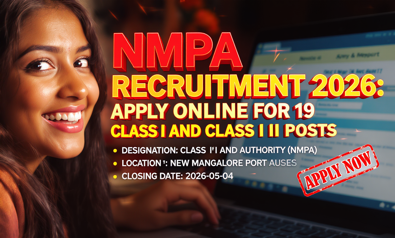 New Mangalore Port Authority (NMPA) recruitment for Class I and Class II posts