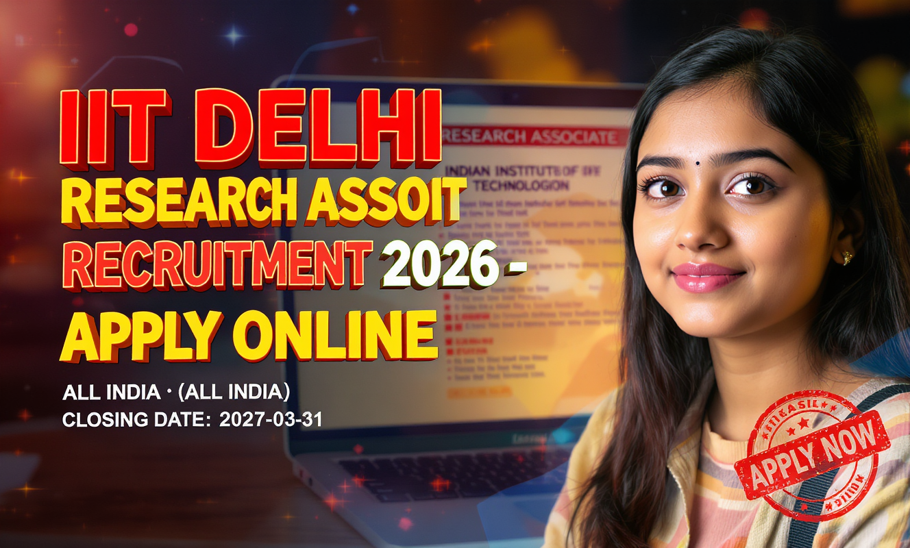IIT Delhi Research Associate recruitment