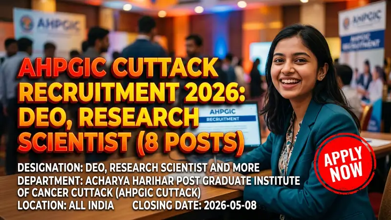 Acharya Harihar Post Graduate Institute of Cancer Cuttack recruitment