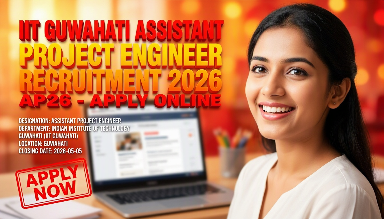 IIT Guwahati Assistant Project Engineer Recruitment 2026
