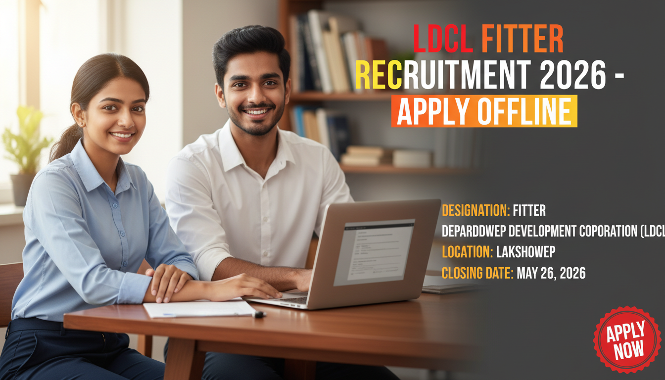 Lakshadweep Development Corporation (LDCL) Fitter Recruitment 2026