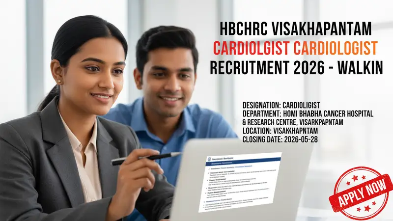 Homi Bhabha Cancer Hospital & Research Centre Visakhapatnam Cardiologist Recruitment