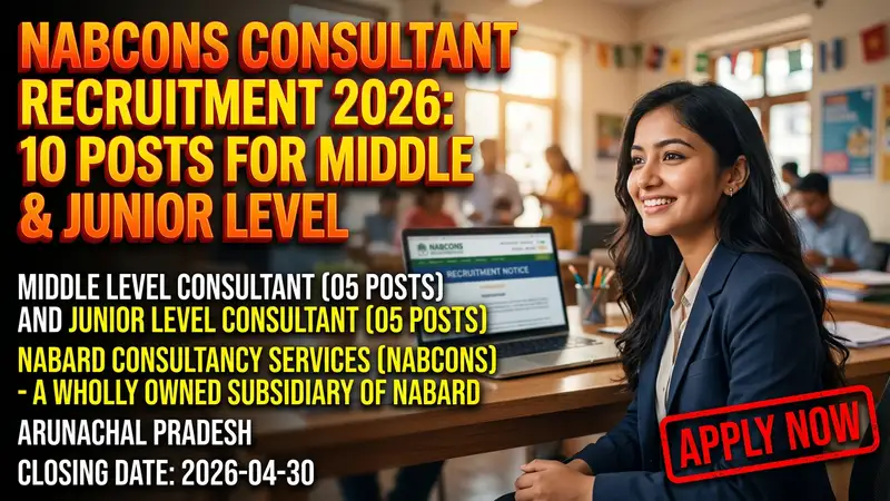 NABCONS Consultant Recruitment 2026
