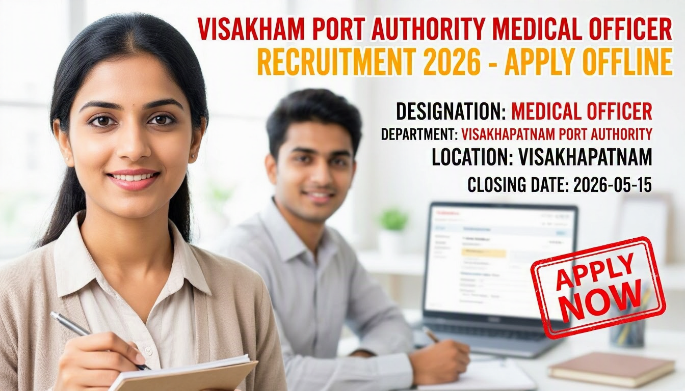 Visakhapatnam Port Authority Medical Officer recruitment