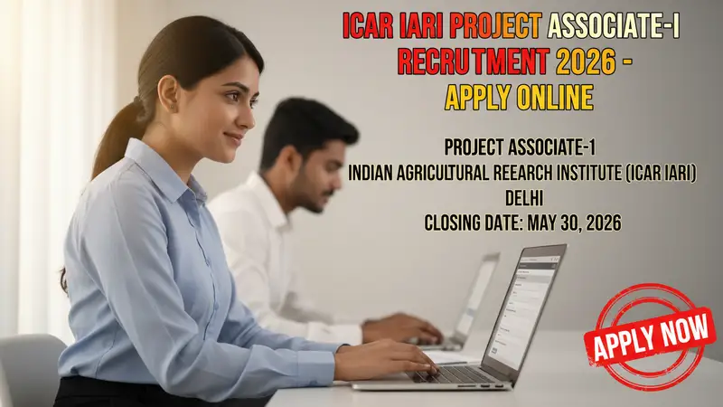 ICAR IARI Project Associate-I recruitment