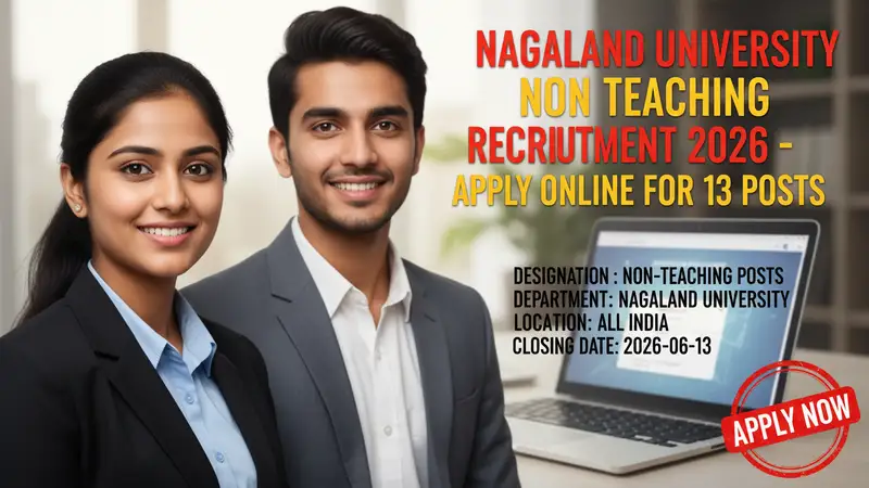 Nagaland University Non-Teaching Recruitment 2026