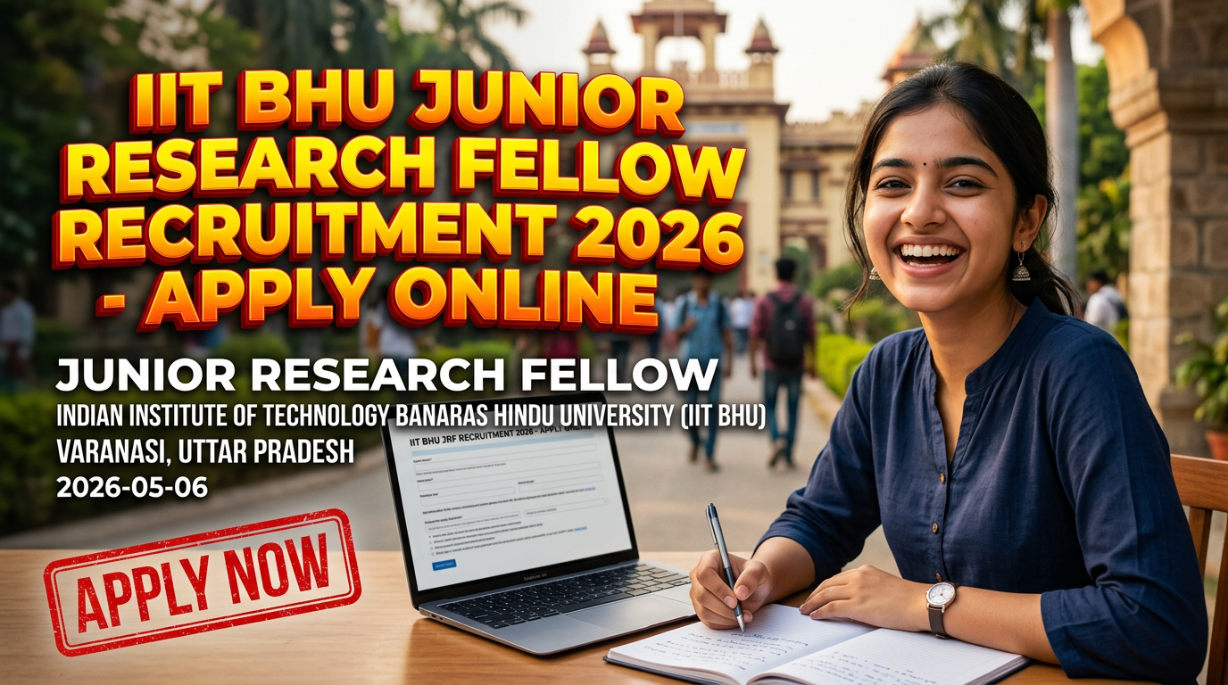 IIT BHU Junior Research Fellow recruitment