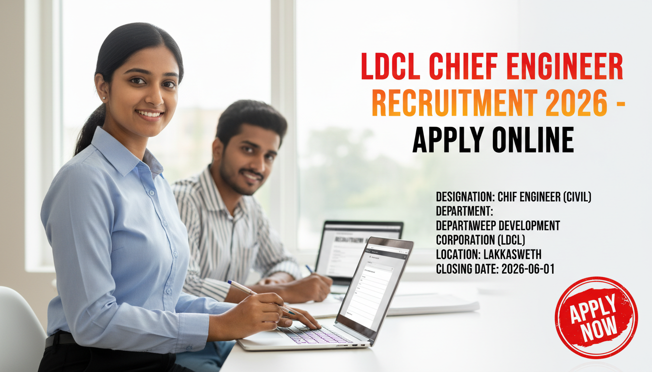 Lakshadweep Development Corporation (LDCL) Chief Engineer recruitment