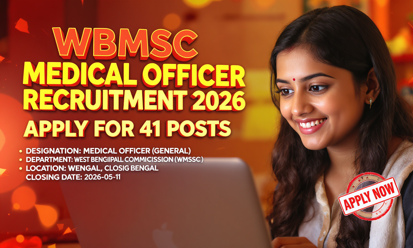West Bengal Municipal Service Commission Medical Officer recruitment