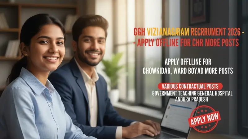 Government Teaching General Hospital Vizianagaram Recruitment 2026