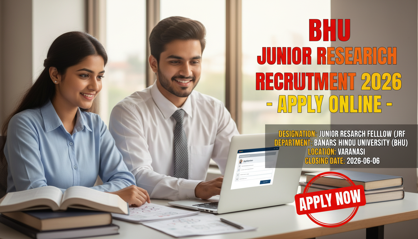 Banaras Hindu University (BHU) Junior Research Fellow recruitment