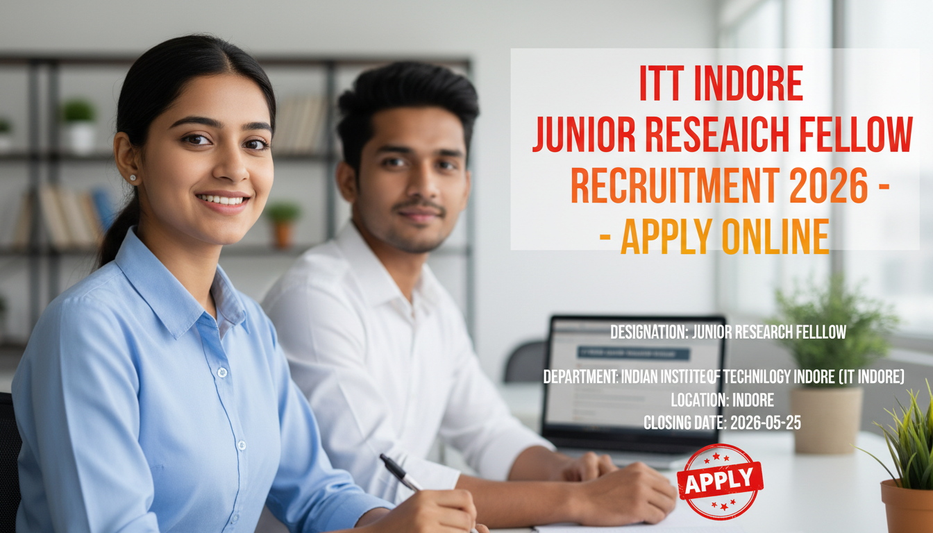 IIT Indore Junior Research Fellow recruitment
