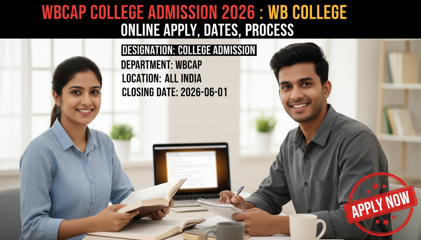 WBCAP College Admission 2026
