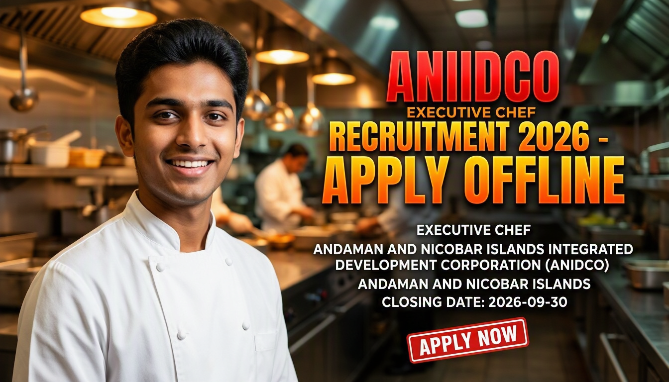 ANIIDCO Executive Chef Recruitment 2026