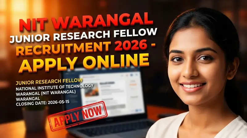 NIT Warangal Junior Research Fellow Recruitment 2026
