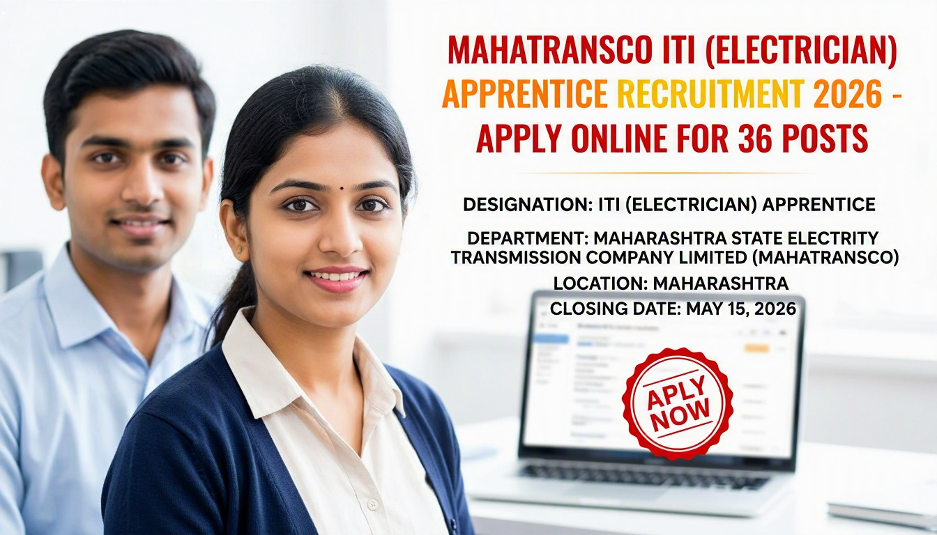 MAHATRANSCO ITI Electrician Apprentice Recruitment