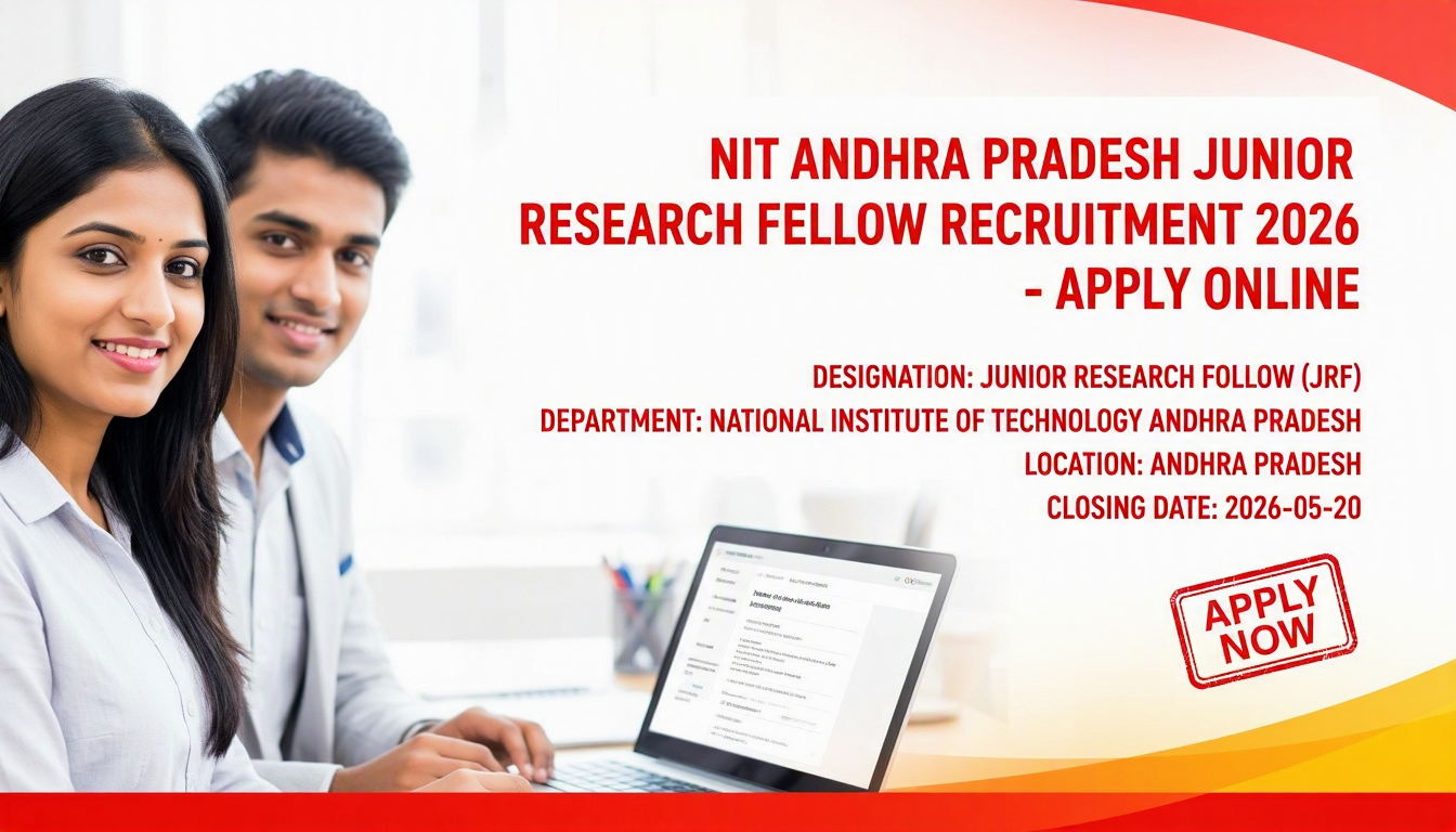 NIT Andhra Pradesh Junior Research Fellow Recruitment
