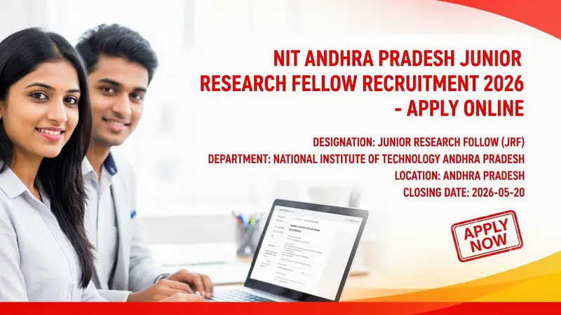 NIT Andhra Pradesh Junior Research Fellow Recruitment