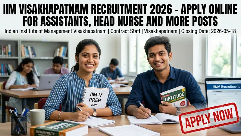 IIM Visakhapatnam Contract Staff Recruitment 2026