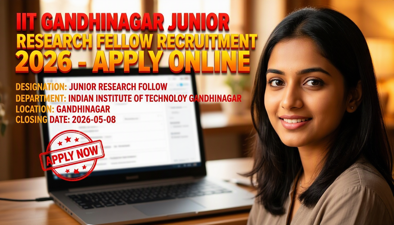 IIT Gandhinagar Junior Research Fellow Recruitment