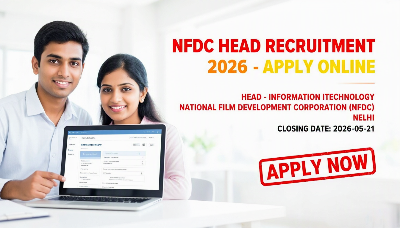 National Film Development Corporation (NFDC) Head - Information Technology recruitment