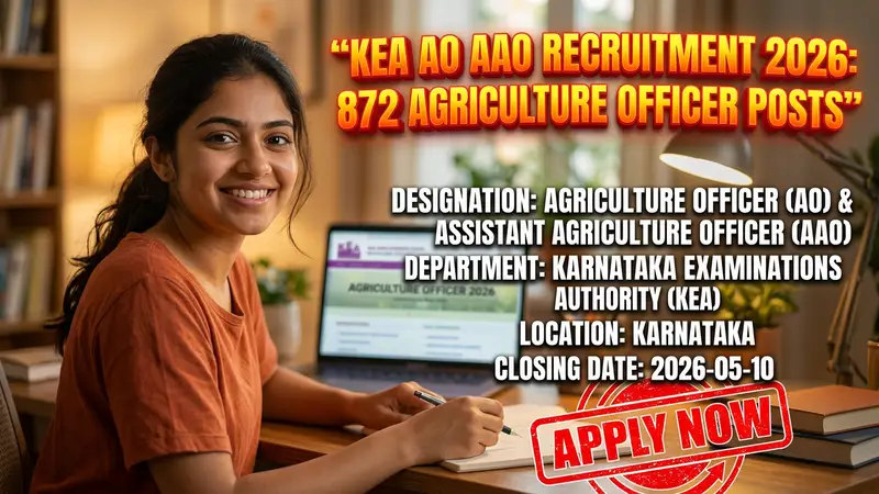 Karnataka Examinations Authority (KEA) Agriculture Officer recruitment