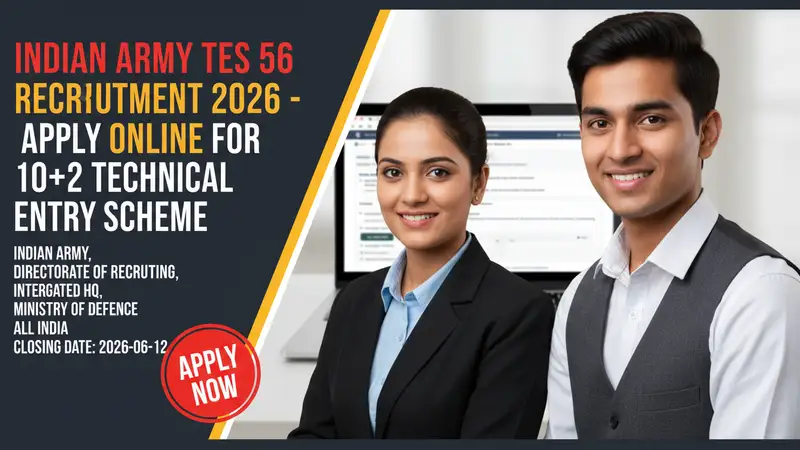 Indian Army TES 56 Recruitment 2026