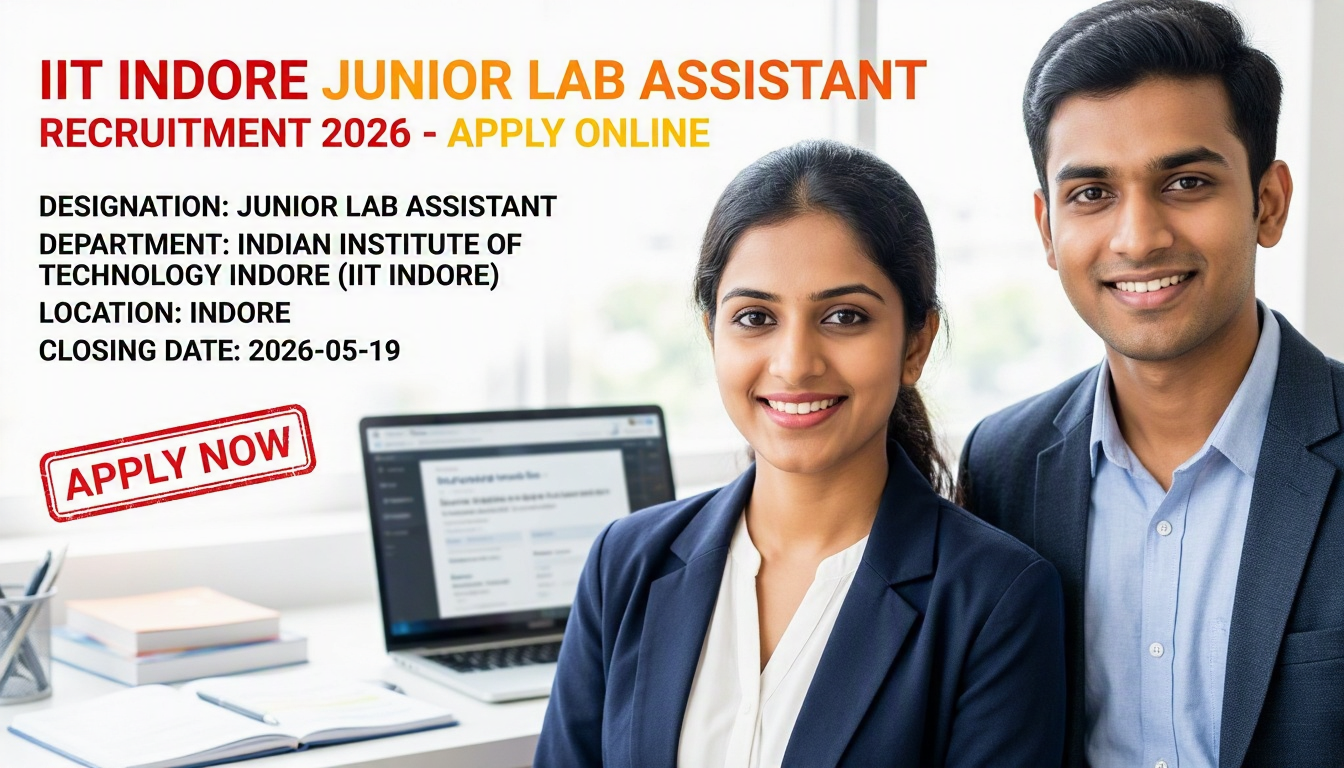 IIT Indore Junior Lab Assistant Recruitment