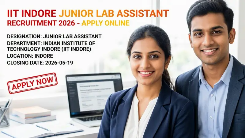 IIT Indore Junior Lab Assistant Recruitment