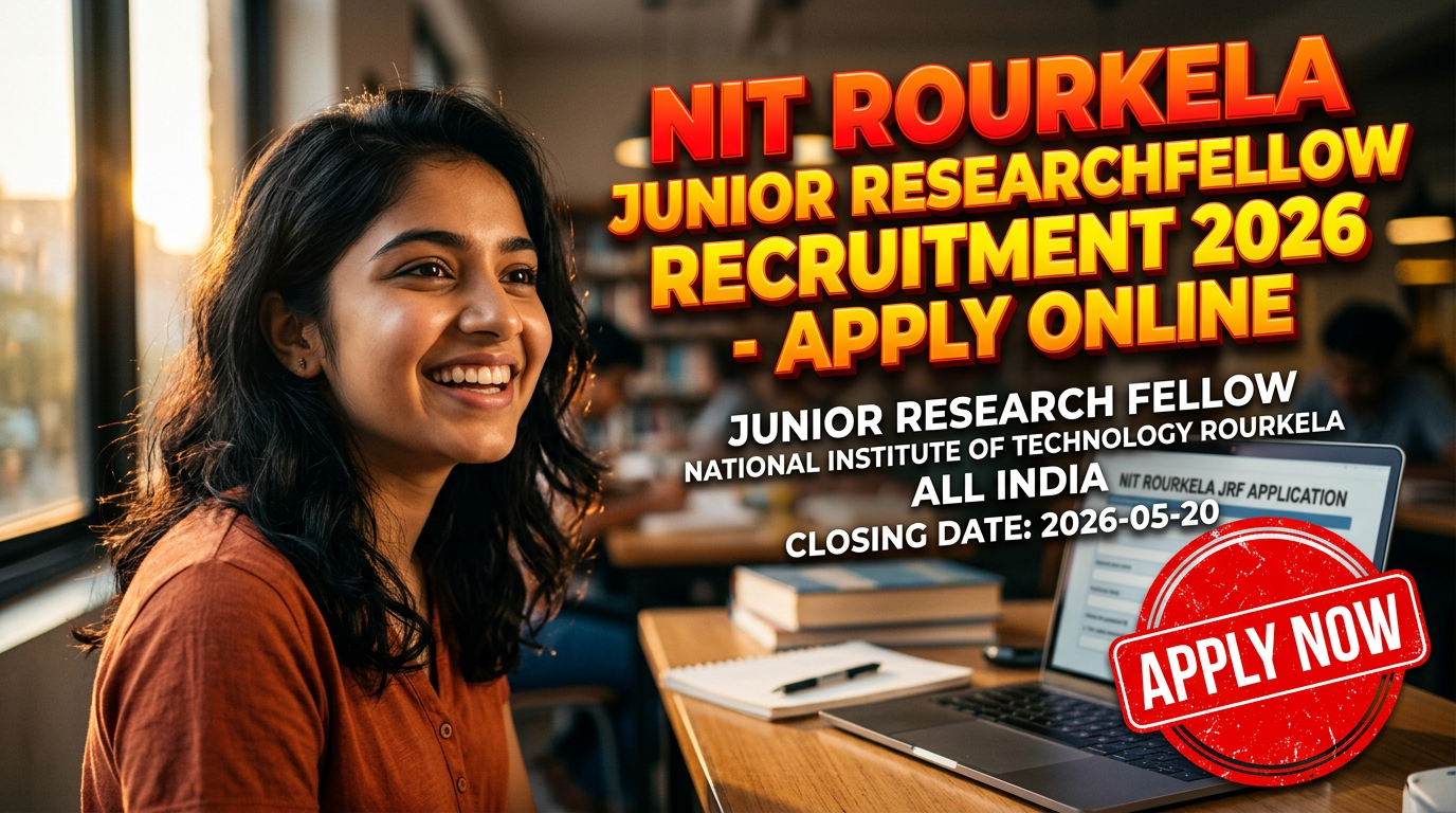 National Institute of Technology Rourkela Junior Research Fellow recruitment