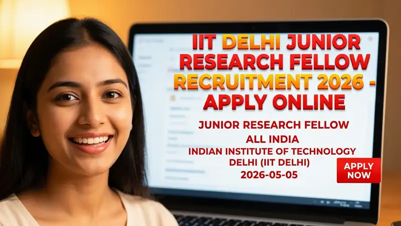 IIT Delhi Junior Research Fellow recruitment