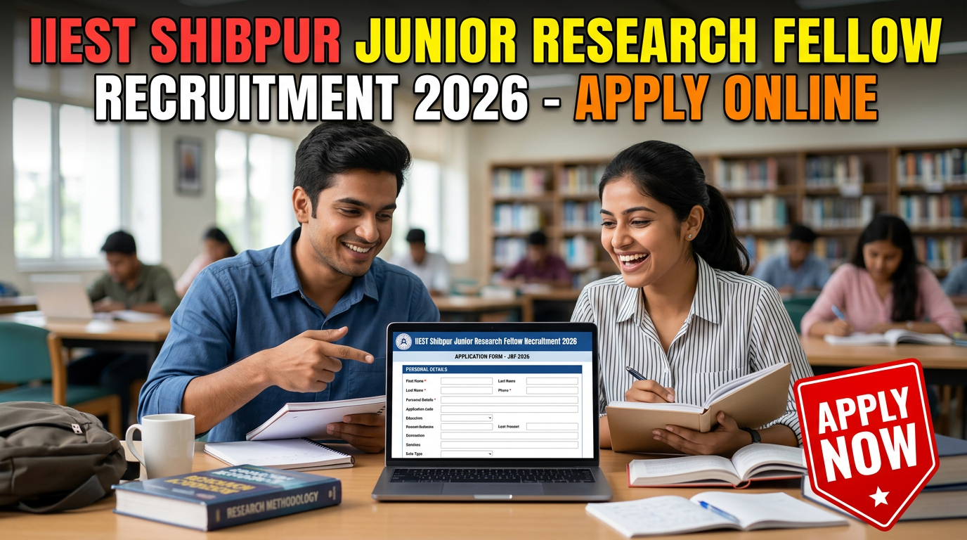 IIEST Shibpur Junior Research Fellow recruitment