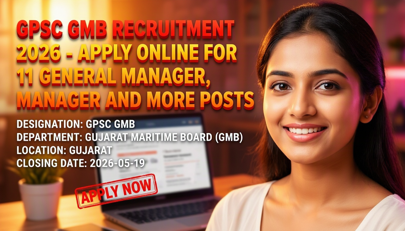 GPSC GMB Recruitment 2026