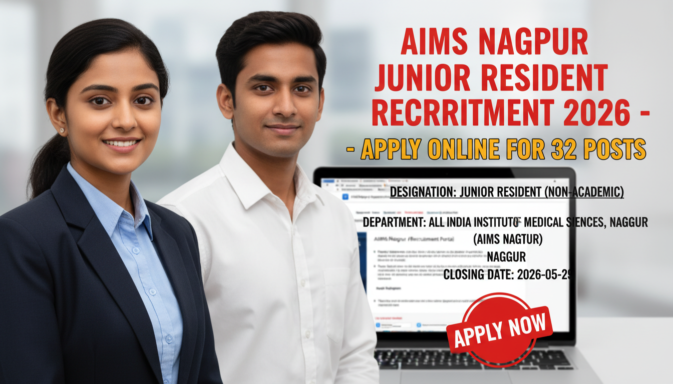 AIIMS Nagpur Junior Resident Recruitment 2026