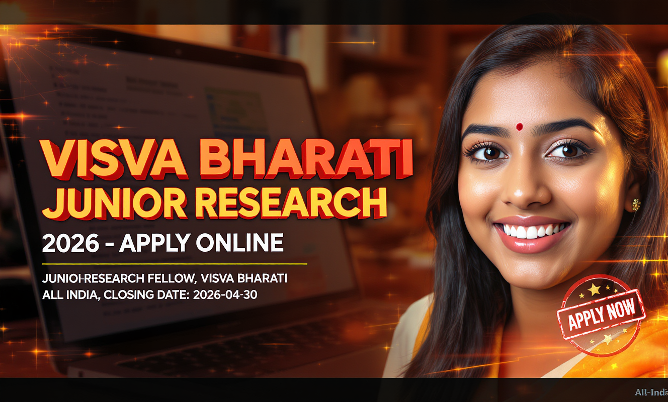 Visva Bharati Junior Research Fellow Recruitment 2026