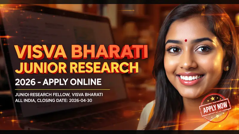 Visva Bharati Junior Research Fellow Recruitment 2026