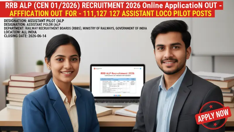 Railway Recruitment Boards (RRBs) Assistant Loco Pilot (ALP) recruitment