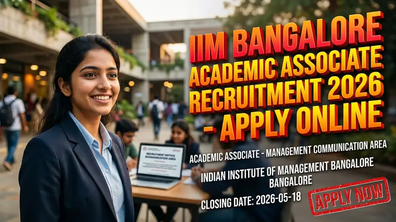 Indian Institute of Management Bangalore Academic Associate recruitment