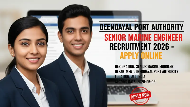 Deendayal Port Authority Senior Marine Engineer recruitment