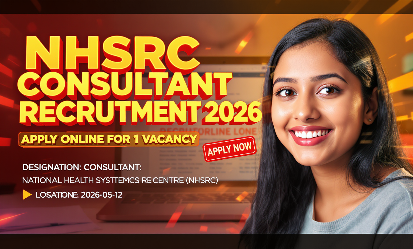 National Health Systems Resource Centre (NHSRC) Consultant recruitment