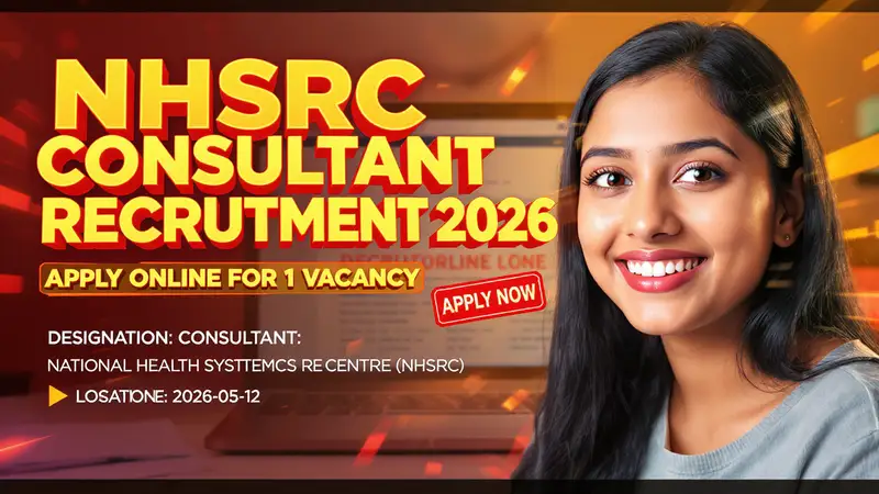 National Health Systems Resource Centre (NHSRC) Consultant recruitment