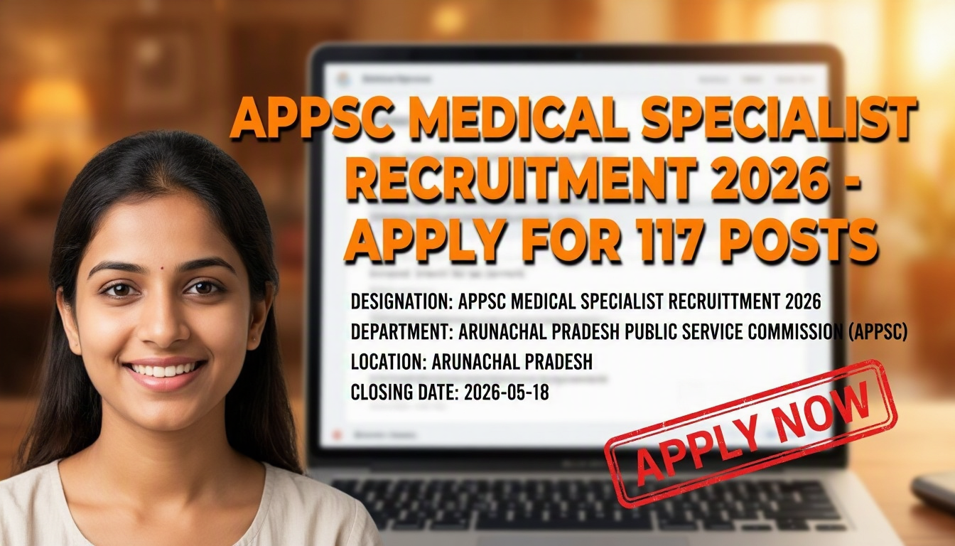 APPSC Medical Specialist Recruitment 2026