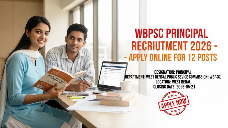 West Bengal Public Service Commission (WBPSC) Principal recruitment