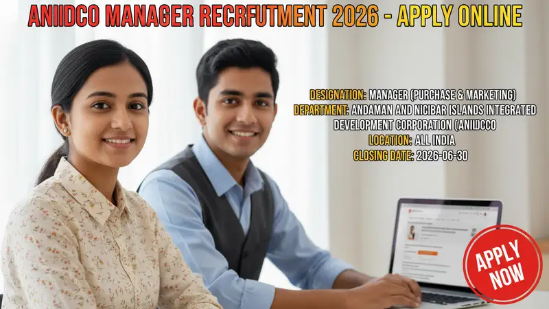 ANIIDCO Manager (Purchase & Marketing) recruitment