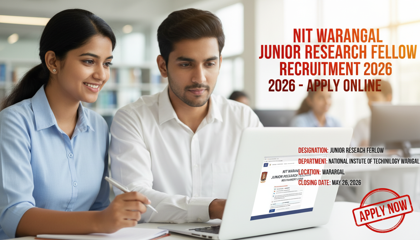 NIT Warangal Junior Research Fellow Recruitment 2026