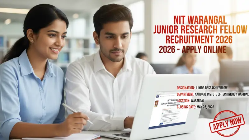 NIT Warangal Junior Research Fellow Recruitment 2026