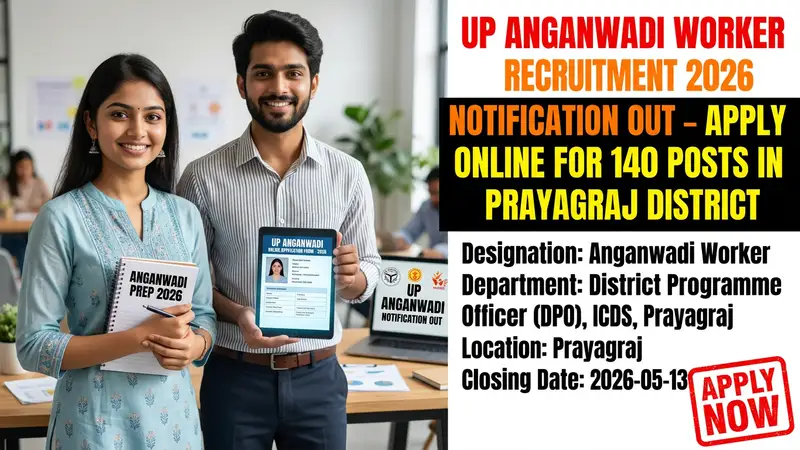 UP Anganwadi Worker Recruitment in Prayagraj