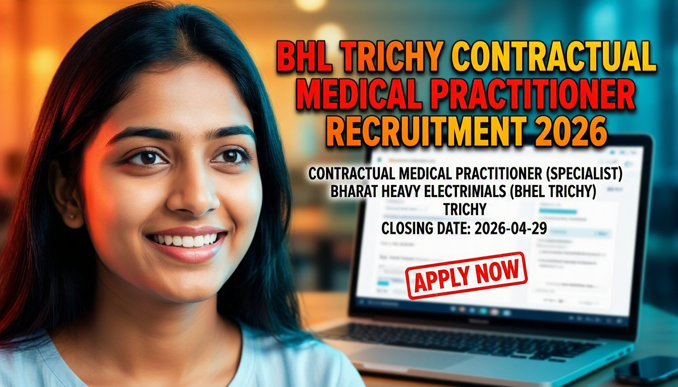 BHEL Trichy Contractual Medical Practitioner Recruitment